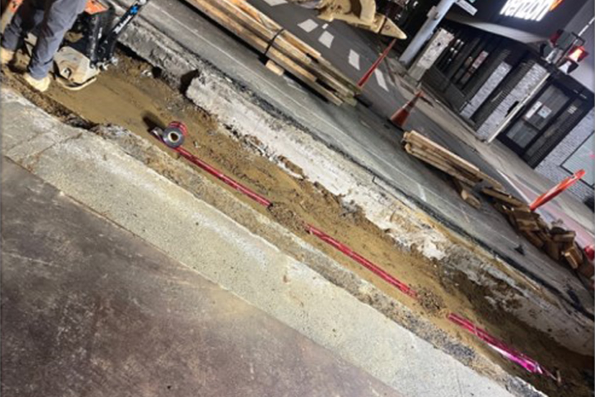 NYSDOT Sunrise Highway Open Electric Conduit